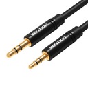 Audio kábel mini jack 3,5 mm až 2,5 mm AUX Vention BALBH 2 m (čierny)