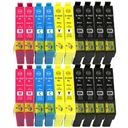 20x ATRAMENTY PRE TLAČIAREŇ EPSON WF-2540WF WF-2630WF XL