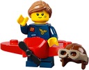 LEGO Minifigúrky série 21 - Dievča pilotka