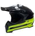 PRILBA IMX FMX-02 ČIERNA/FLUO ŽLTÁ/BIELA ​​LESK M