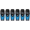 REXONA MEN ANTIPERSPIRANT ROLL-ON COBALT DRY 6x50ml