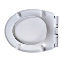 WC sedadlo Masma Polo Plus, biely duroplast