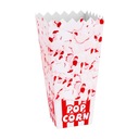 Kartónová krabica na PopCorn 7x22x10,5cm VEĽKÁ 1,7L 100 ks.