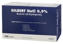 Gilbert NaCl 0,9 %, fyziologický roztok, 100 ampuliek po 5 ml