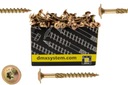 DOMAX K-DMX CT05050 SKRUTKA DO DREVA 5x50 TORX ZÁSUVKOVÁ DOSKA 200 KS.