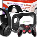 VR OKULIARE 3D GAMEPAD OKULIAROV PRE TELEFÓN SO SLÚCHADLAMI NAJLEPŠÍ DARČEK