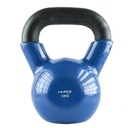 Kettlebell Fitness 12kg liatinový MODRÝ PEVNÝ