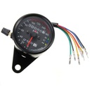 Univerzálny motocykel Tachometer Počítadlo kilometrov 12V Moto