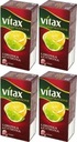 VITAX Inspirations ovocný čaj Limetka Citrón instantný 20 sáčkov x4