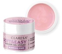 CLARESA Soft and Easy 12g GÉL NA STAVENIE NECHTOV BLIKÁVACIA RUŽOVÁ SAMONIVOVACÍ