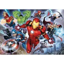 PUZZLE 200 AVENGERS MARVEL HULK IRONMAN 6+ KOCIEK