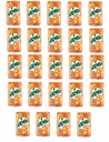 24 x Mirinda pomarančový nápoj 200 ml