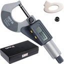 ELEKTRONICKÝ MIKROMETER YATO S DISPLEJOM 0-25MM