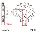 JT PREDNÉ OZNAČENIE 720 12 CAGIVA 125 W8/FRECCIA/PLANET/MITO/RAPROR '85-10'