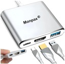 ADAPTÉR ADAPTÉR USB typu C na HDMI 4K MONPAX