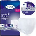 TENA PANTS PROSKIN SUPER NIGHT M 30 PLIENKOVÉ NOHAVICE