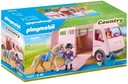 Vidiecky transportér koní Playmobil Figúrka koňa