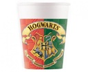 Harry Potter HOGWART papierové poháre 200ml 8ks