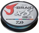 Daiwa J-Braid X8 0,13 mm/300 m viacfarebný