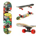 Drevený klasický NILS SOLID ABEC-7 SKATEBOARD