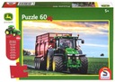 Puzzle 60 el JOHN DEERE Traktor 8370R + hračka