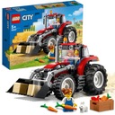 LEGO CITY CULT SET ČERVENÝ TRAKTOR SO ZVIERATKAMI 60287 5+