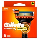 Náhradné náplne GILLETTE Fusion 5 Power 6 ks NOVINKA