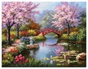 Diamantová výšivka diamantov maľba mozaiky Spring relax 45x55 cm set 5D