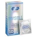 DUREX Invisible XL kondómy zväčšené 10 ks