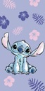 LILO STITCH UTERÁK 70X140 PLÁŽOVÉ PLÁVANIE 100% BAVLNA STICH ANJELSKÝ STITCH