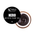 Nails Company Artistic Paint Gel - Nero čierny gél na ozdoby 5g