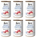 Brit Mono Protein Lamb & Rice Lamb 6x400g