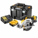 DEWALT.OKRUHOVÁ PÍLA. 18V 165mm 2x5,0Ah DCS565P2