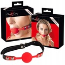 RED SILICONE BAD KITTY gag