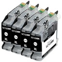 4x LC-123 XL ATRAMENTY PRE BROTHER DCP-J132W DCP-J152W