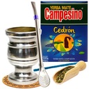 Matero PALO SANTO Bombilla Anillo Yerba maté 500g