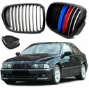 2x GRIL OBLIČKY BMW E39 Sedan Touring Lift Black M