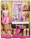 Vlasový styling bábiky Barbie DJP92 Mattel