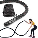 Tréningové lano pre cross fit power rope cvičenie, 9 m