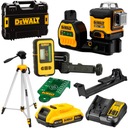 Laserový 12/18V DeWALT DCE089D1G18 + detektor statív