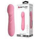 Vibrátor, USB Pink Silicone PRETTY LOVE