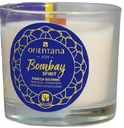 ORIENTANA BOMBAY CANDLE, sójová, vegánska, s vôňou