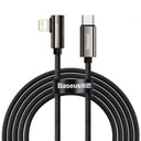 Kábel Baseus USB-C na Lightning Uhlový PD 20W 2m