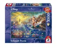 Puzzle 1000 Disney Morská panna Arielle Schmidt Spiele