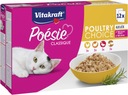 VITAKRAFT CAT POESIE Classique s hydinovým mäsom 12x85g