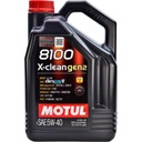 109762 Motul 8100 X-CLEAN GEN2 olej 5W-40, 5L