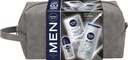 Sada kozmetiky NIVEA Men Silver Control + kozmetická taštička