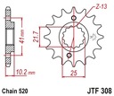 JT JTF308.15 PREDNÉ OZUBENÉ KOLO