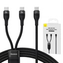 BASEUS RÝCHLY KÁBEL USB-C - 2xUSB-C 100W 1,5m