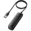 Adaptér 4v1 HUB UGREEN USB na 4x USB Čierny